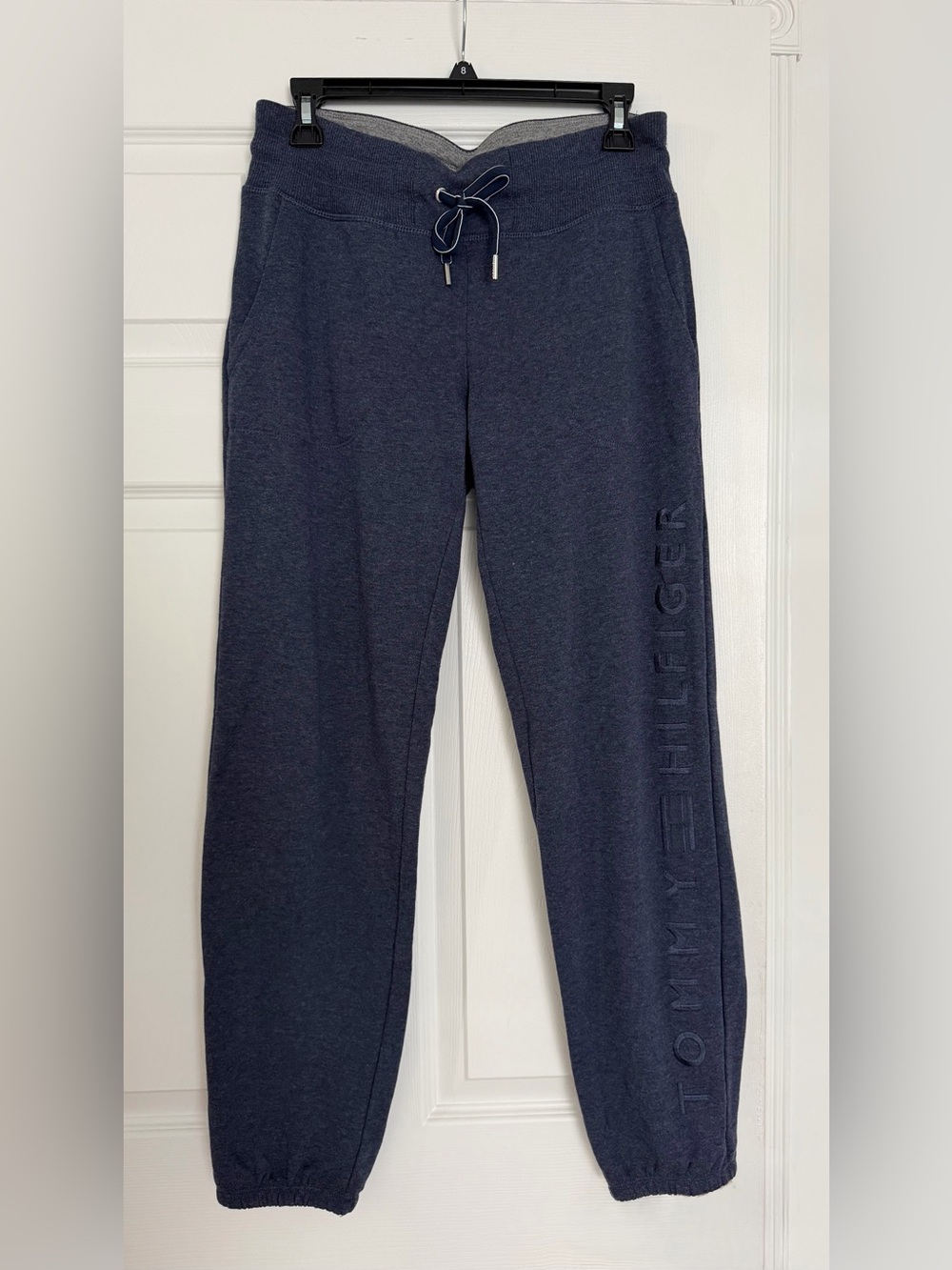 Tommy Hilfiger Dark Navy Logo Jogger Sweatpants